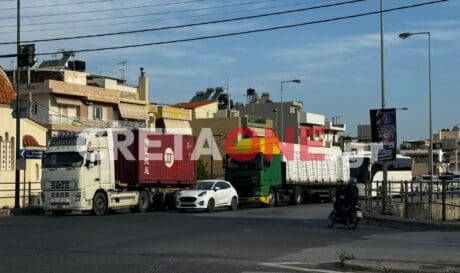Πρόβλημα στην κυκλοφορία από τα φορτηγά