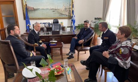 επίσκεψη κυβερνήτες, δημαρχος χανίων