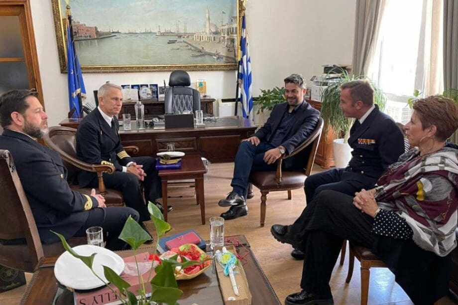 επίσκεψη κυβερνήτες, δημαρχος χανίων