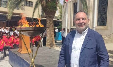 Γιάννης Κουράκης Ολυμπιακή Φλόγα