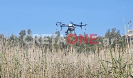 κουνούπια drone ψεκασμοί