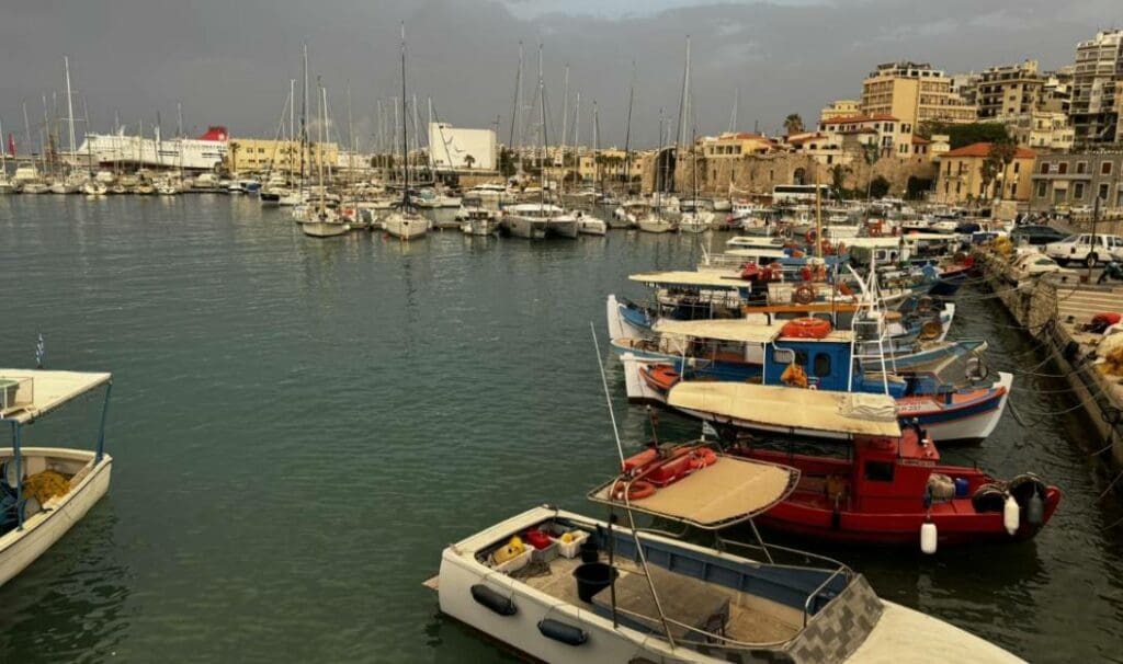 Κρήτη καιρός λιμάνι Κούλε