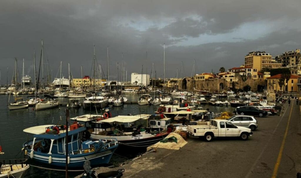 Κρήτη καιρός λιμάνι Κούλε