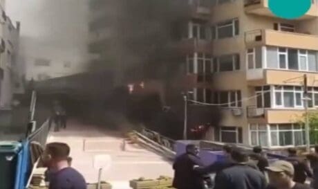 Τουρκία Κωνσταντινούπολη πυρκαγιά
