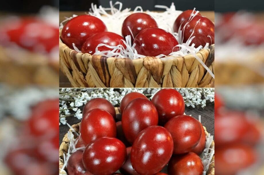 κόκκινα αβγά