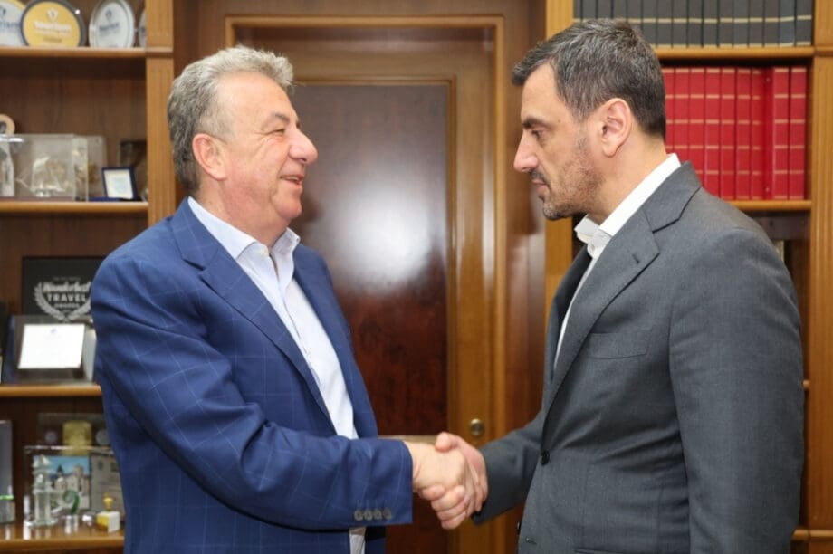 Ο Περιφερειάρχης Κρήτης συναντήθηκε με τον Υφυπουργό Σωφρονιστικής Πολιτικής