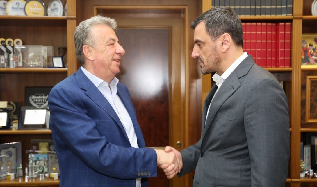 Ο Περιφερειάρχης Κρήτης συναντήθηκε με τον Υφυπουργό Σωφρονιστικής Πολιτικής