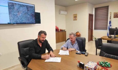 δήμος γόρτυνας συμβαση εργο υδρευση