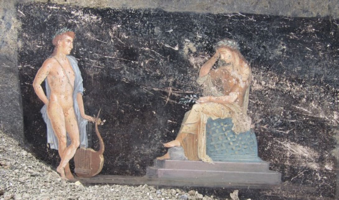 Πομπηία: Νέα αρχαιολογική ανακάλυψη με τοιχογραφίες εμπνευσμένες από τον Τρωϊκό Πόλεμο