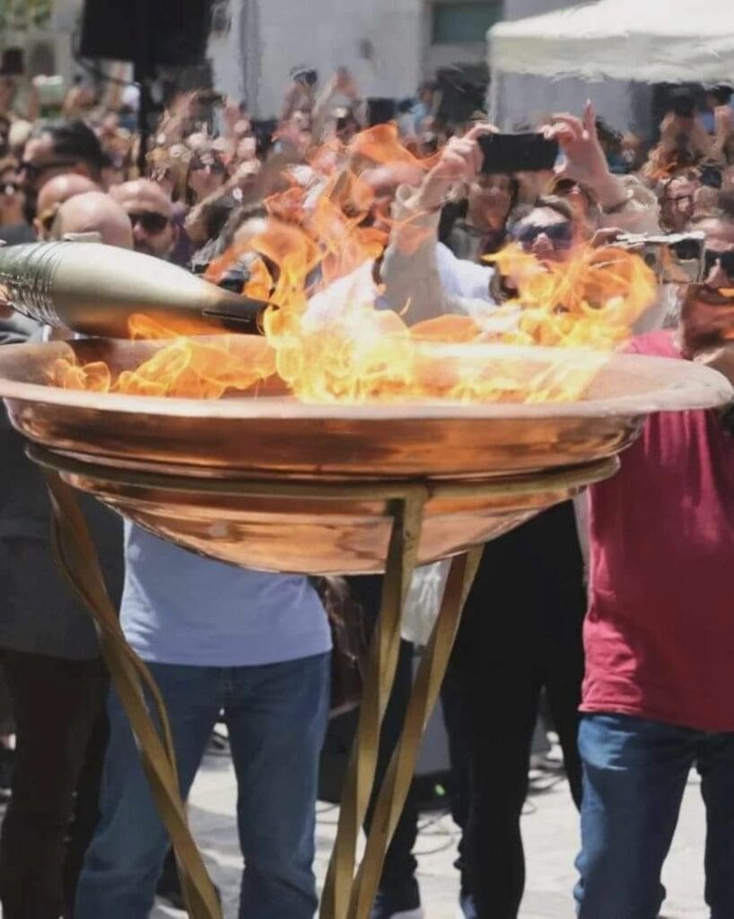 χορωδια ολυμπιακη φλογα
