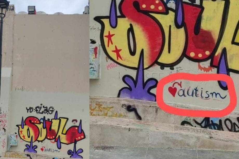αυτισμός γκράφιτι