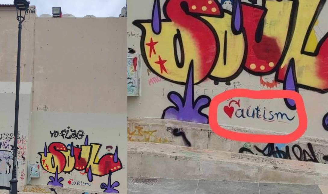 αυτισμός γκράφιτι