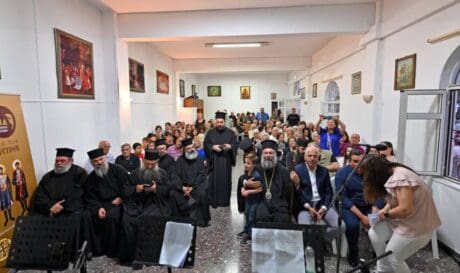 Επετειακή Εκδήλωση γυμνασίου γαζίου αγιοι τέσσερεις νεομάρτυρες