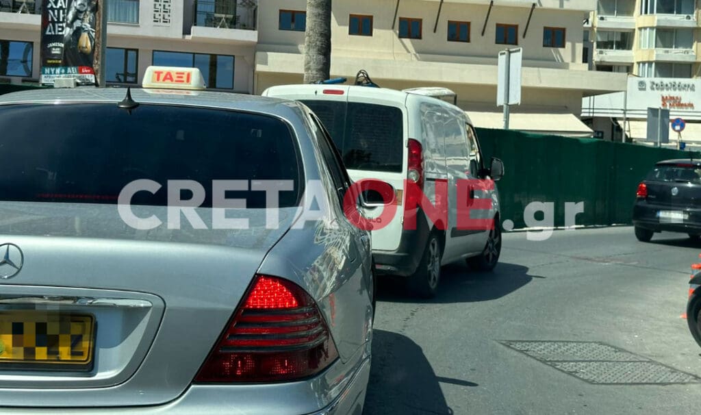 Η κίνηση στους δρόμους του Ηρακλείου