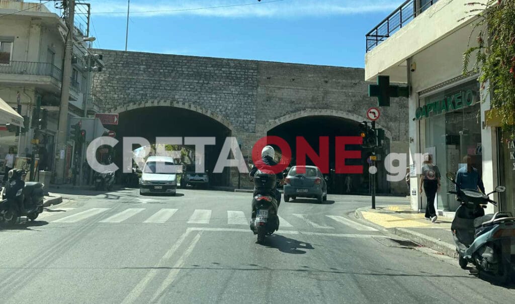 Η κίνηση στους δρόμους του Ηρακλείου