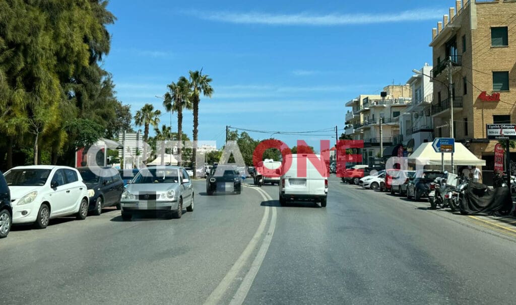 Η κίνηση στους δρόμους του Ηρακλείου