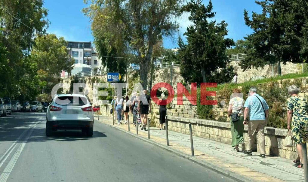 Η κίνηση στους δρόμους του Ηρακλείου