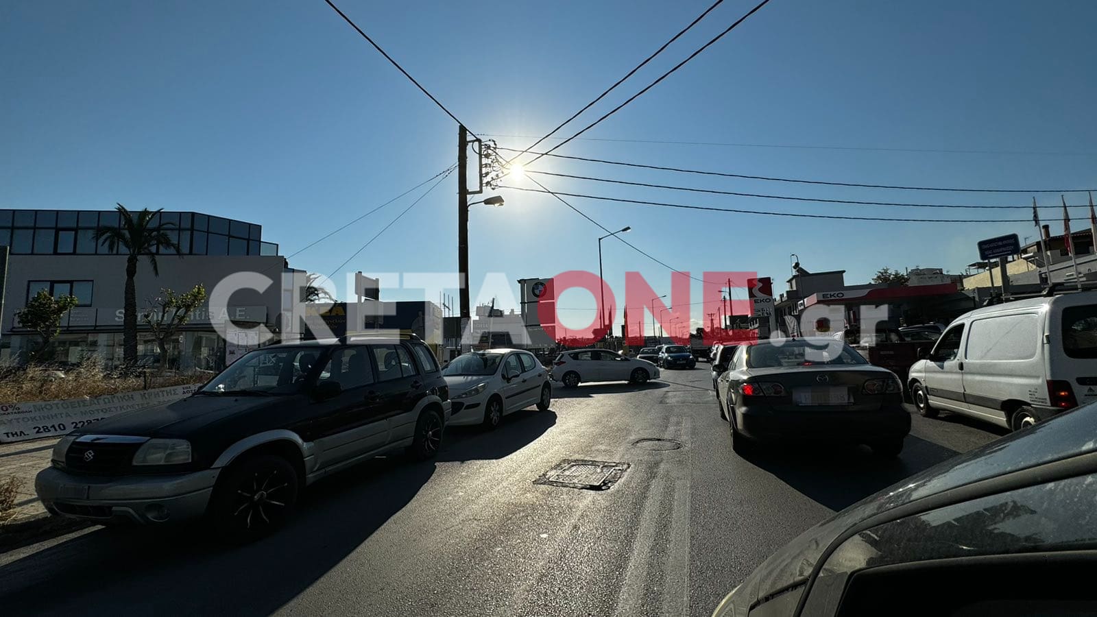 κίνηση στους δρόμους