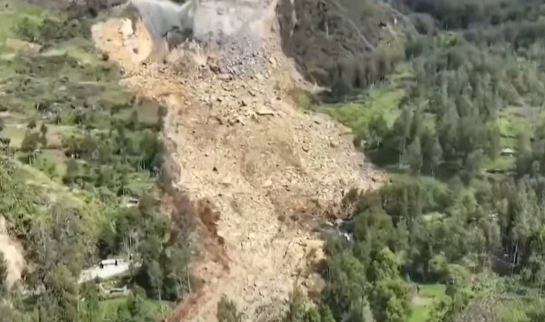 Κατολίσθηση στην Παπούα Νέα Γουινέα