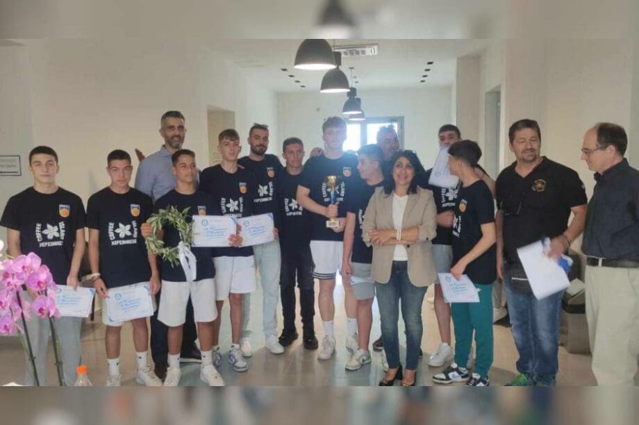 Βραβευση δήμος χερσονησου