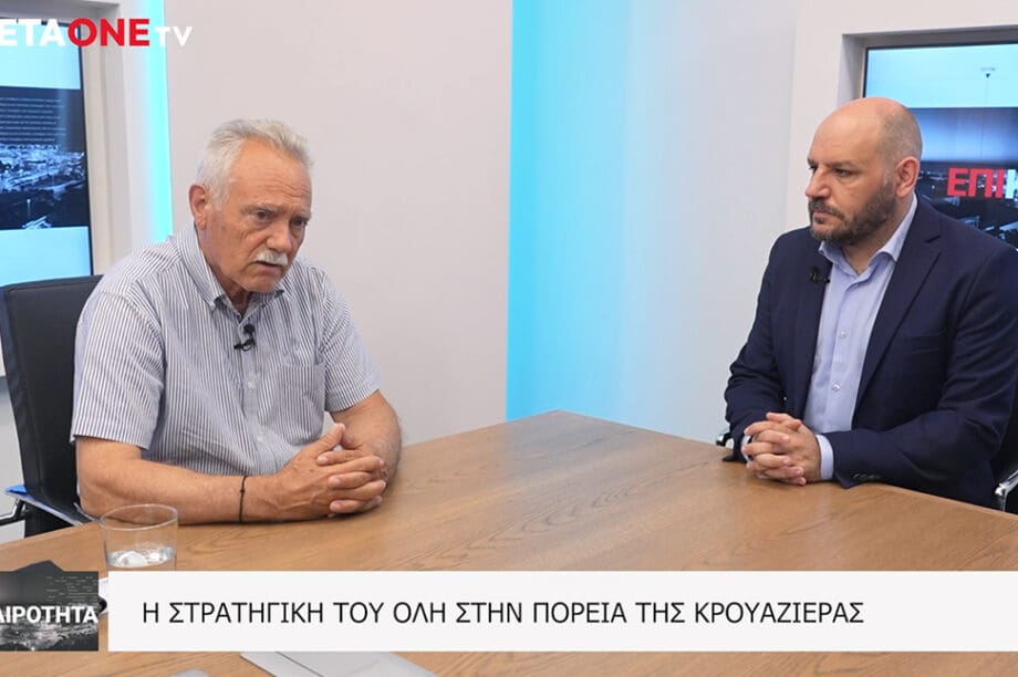 πρόεδρος του Οργανισμού Λιμένος Ηρακλείου κ. Γιάννης Βαρδαβάς