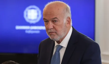 Ο υπουργός Δικαιοσύνης Γιώργος Φλωρίδης.