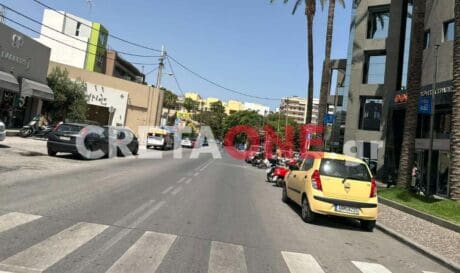 κίνηση στους δρόμους του Ηρακλείου
