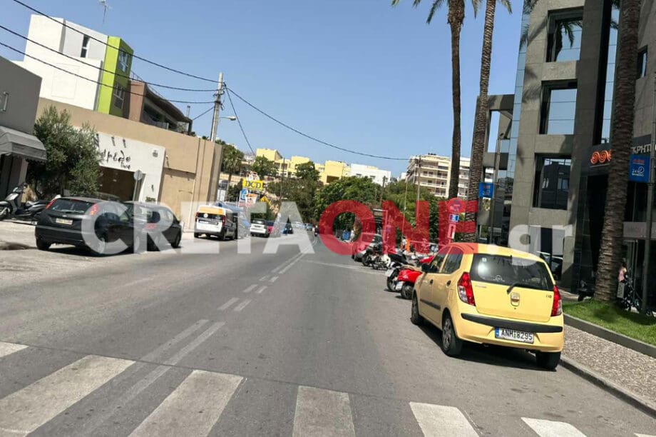 κίνηση στους δρόμους του Ηρακλείου