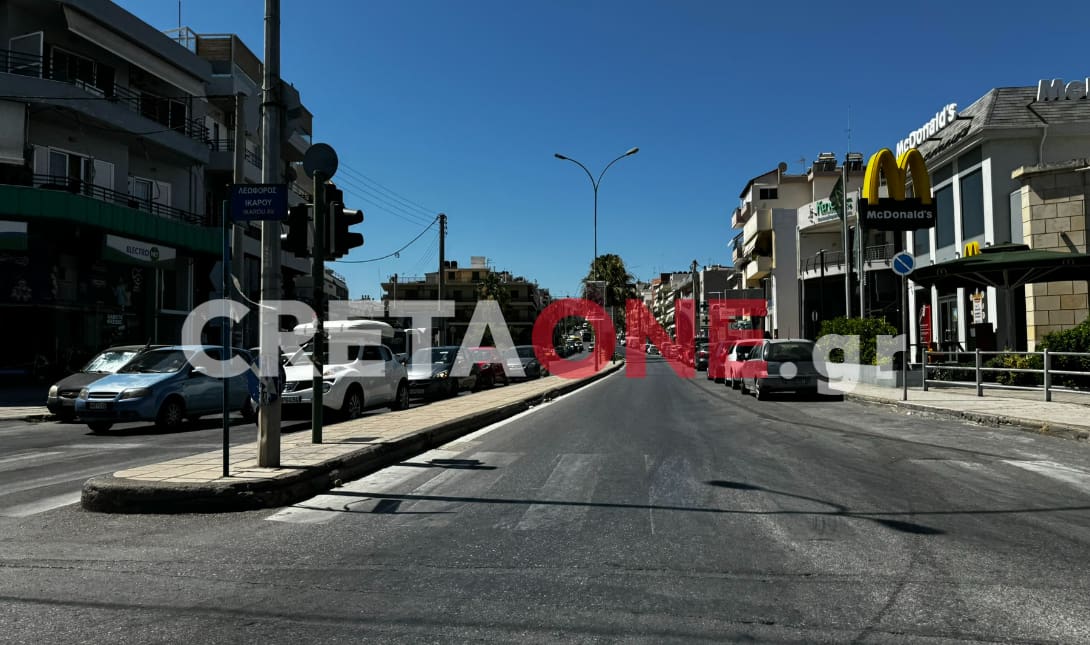 Ηράκλειο - Live: Η κίνηση στους... άδειους δρόμους της πόλης