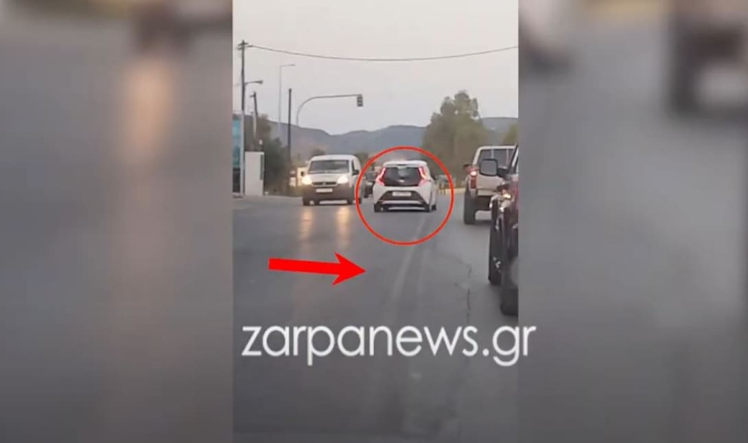 Επικίνδυνη προσπέραση Χανιά
