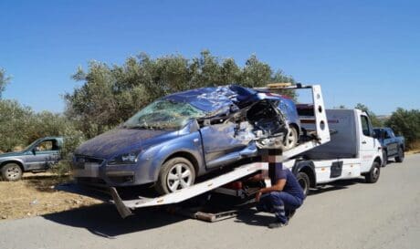 Εικόνες - σοκ από το σημείο της τραγωδίας με τον 20χρονο Μιχάλη