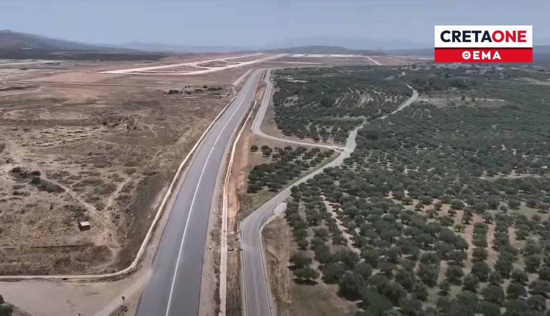 Νέο Διεθνές Αεροδρόμιο Κρήτης: Η πορεία κατασκευής των οδικών συνδέσεων