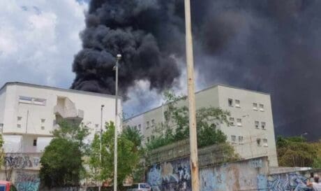 φωτιά νοσοκομείο Δράμας