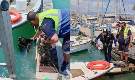 καθαρισμός λιμάνι Ηρακλείου