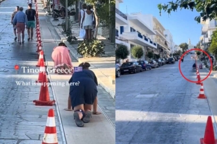 Τήνος προσκηνήτριες