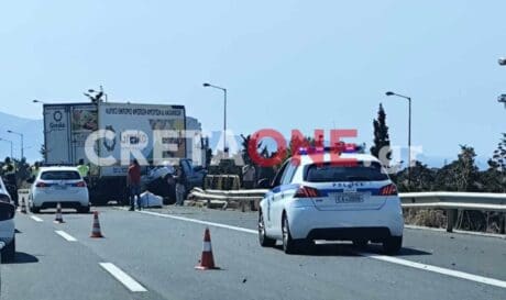 Νεκρός δικυκλιστής στο τροχαίο στη γέφυρα του ΒΟΑΚ