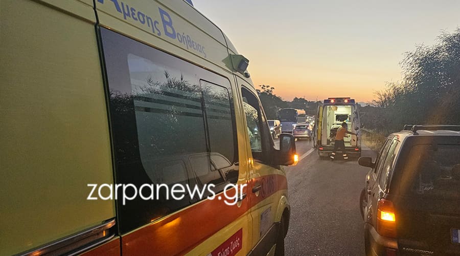 τροχαίο Χανιά