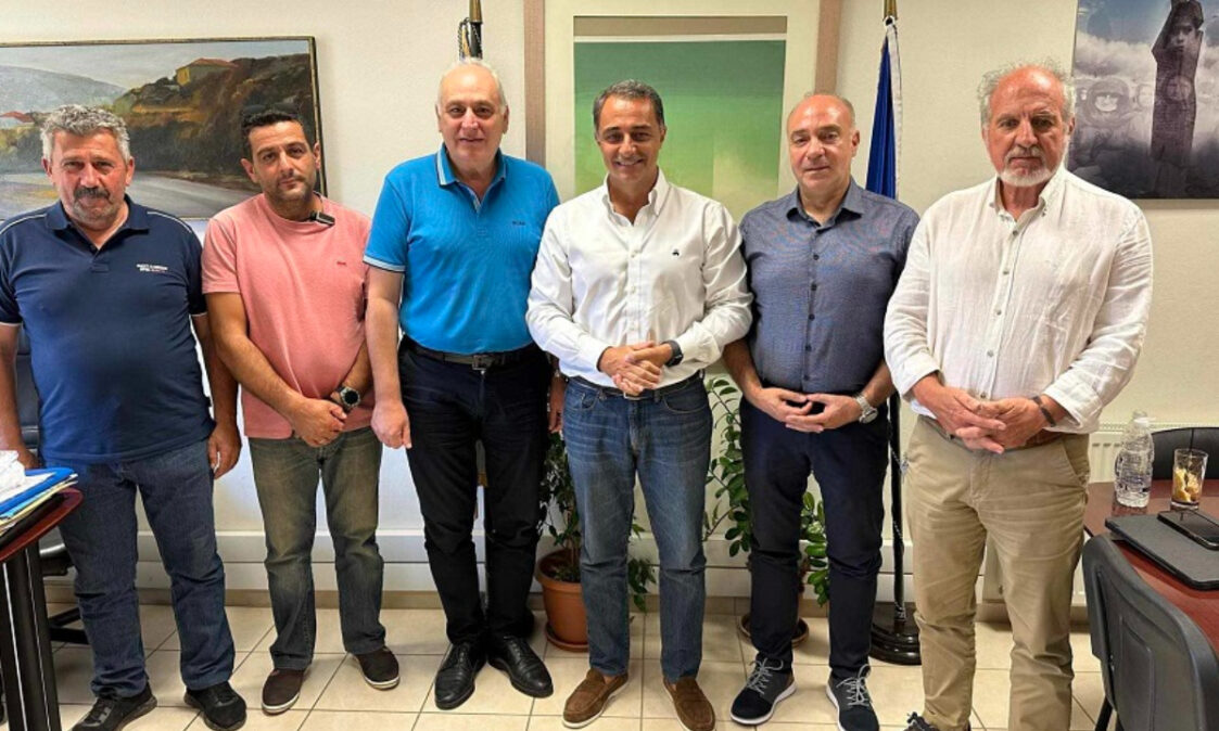 Δήμος Βιάννου: Συνάντηση Παύλου Μπαριτάκη - Μάξιμου Σενετάκη για όλα τα εκκρεμή ζητήματα