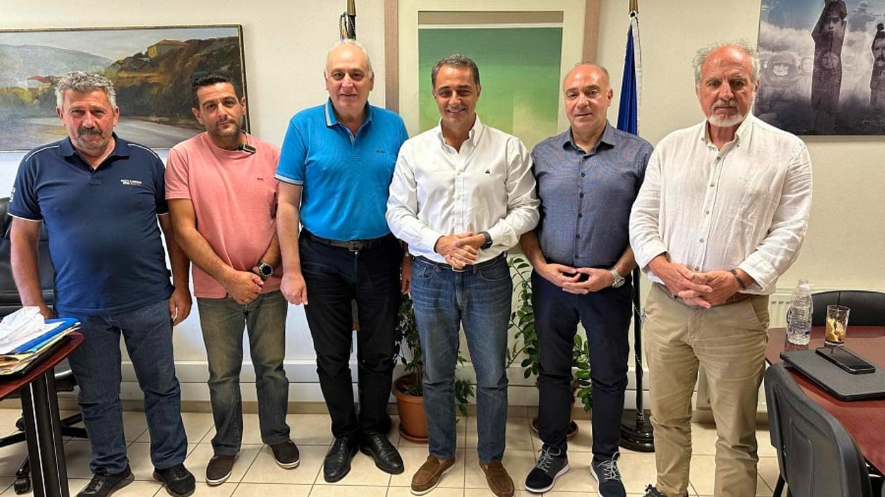Δήμος Βιάννου: Συνάντηση Παύλου Μπαριτάκη - Μάξιμου Σενετάκη για όλα τα εκκρεμή ζητήματα
