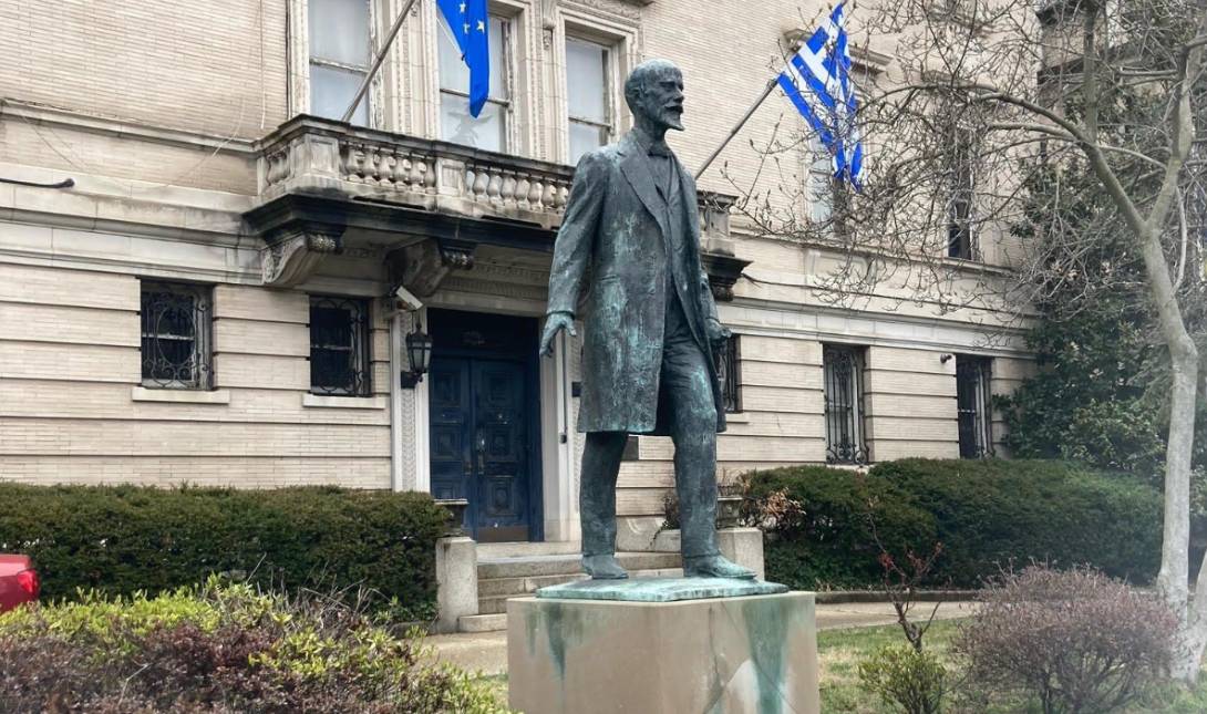 άγαλμα ελευθερίου βενιζέλου ουάσινγκτον