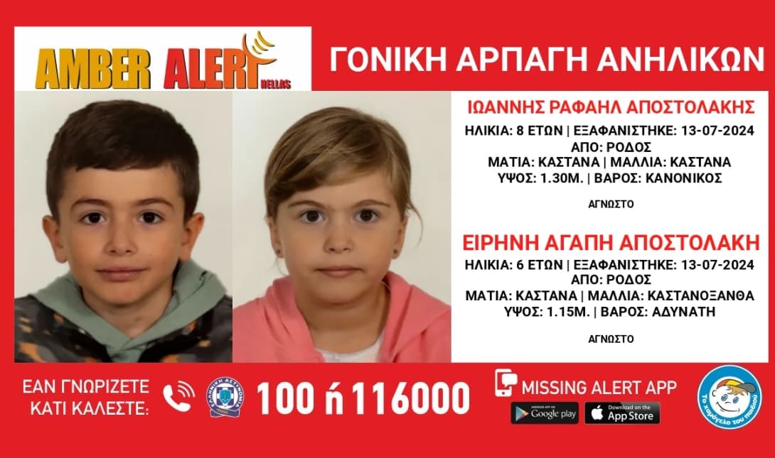 αρπαγή εξαφάνιση Ρόδος