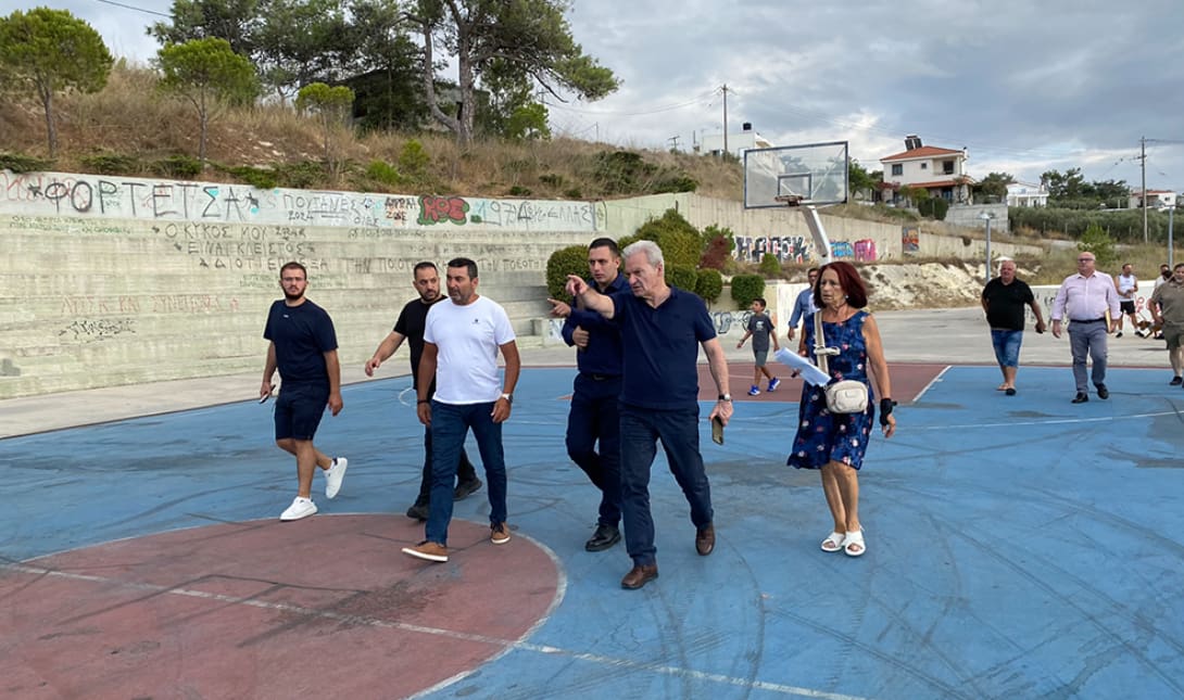 Δήμος Ηρακλείου: Στην Φορτέτσα ο Αλέξης Καλοκαιρινός (vid)