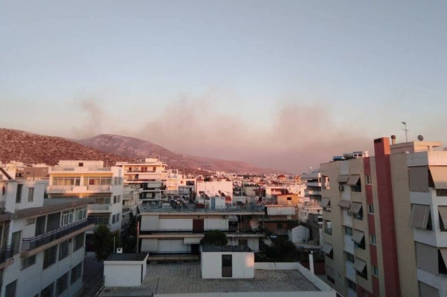 φωτιά Γλυφάδα