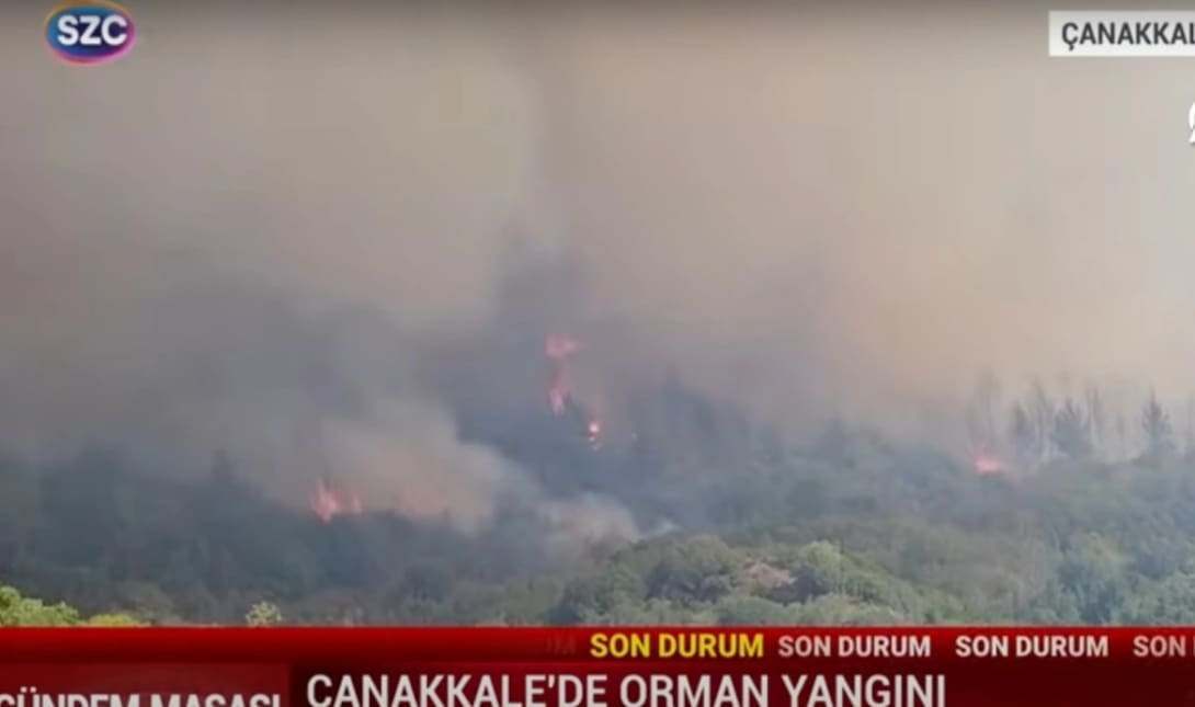 φωτιά Τουρκία