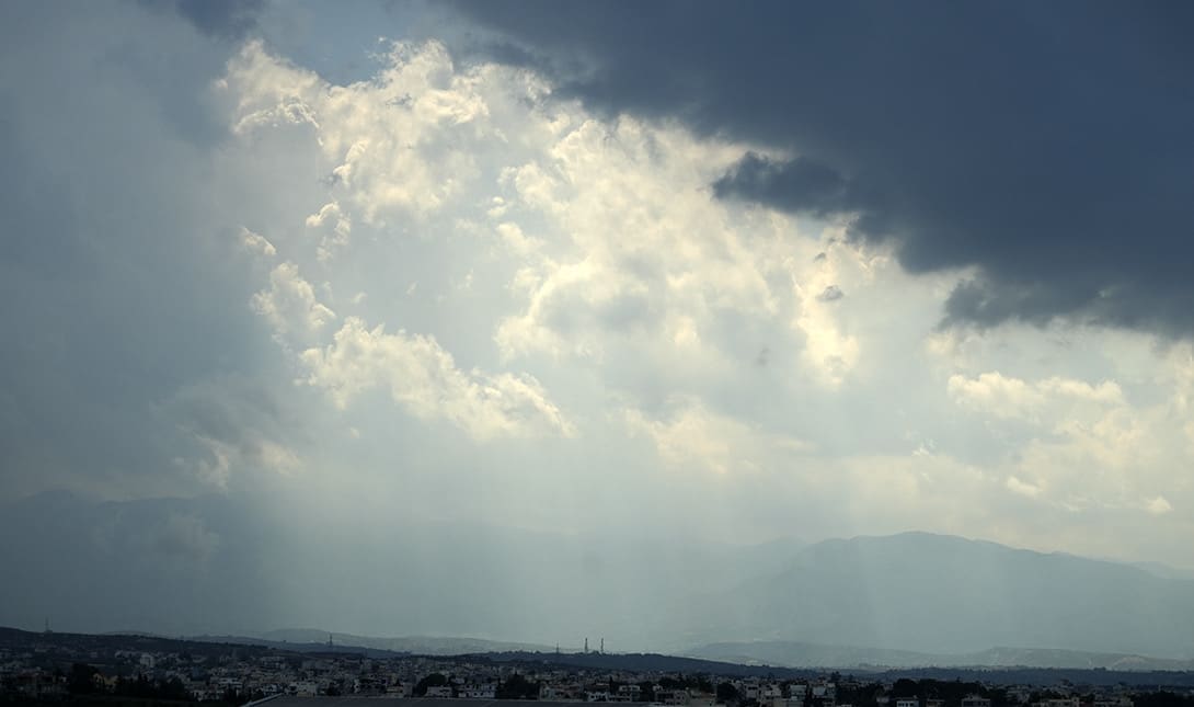 καιρός σύννεφα