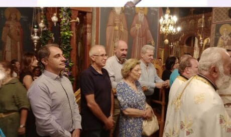 Ο Δήμαρχος Ηρακλείου στον εορτασμό του Αγίου Μύρωνος Επισκόπου Κρήτης