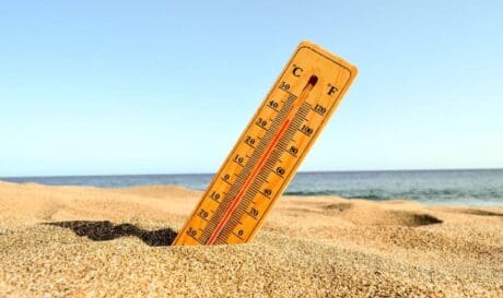 θερμοκρασία ζέστη καύσωνας