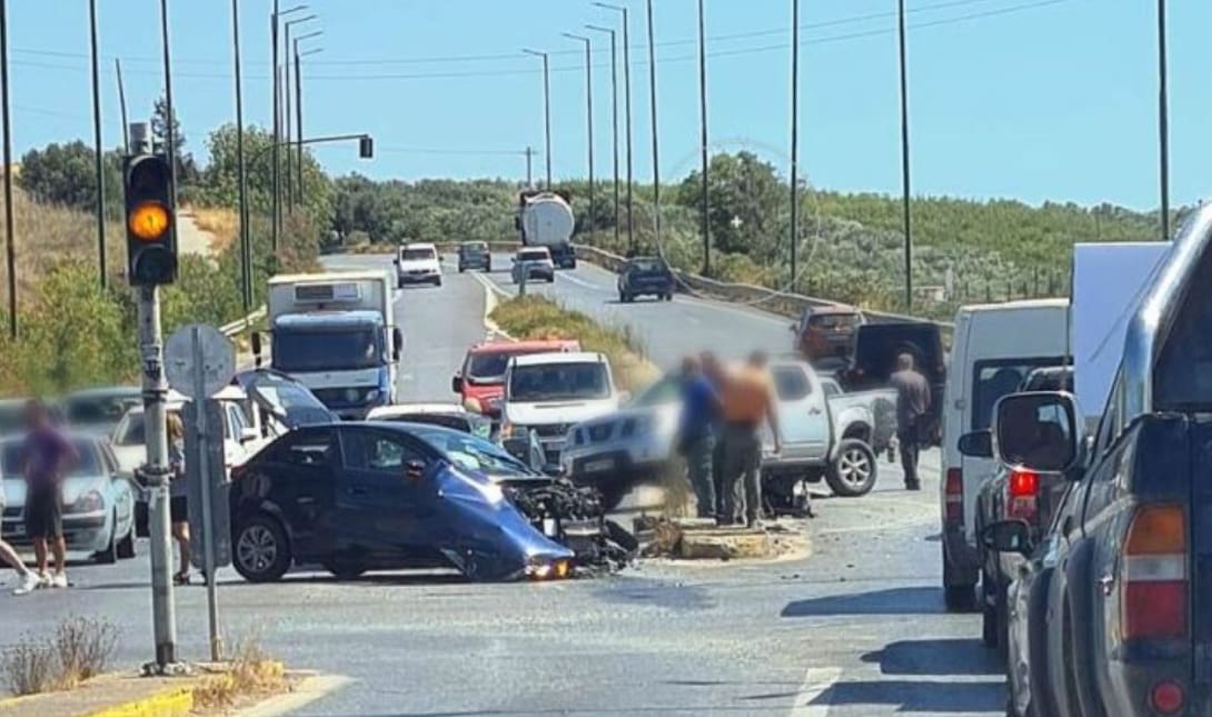 Τροχαίο στο Σκαλάνι Καραμπόλα