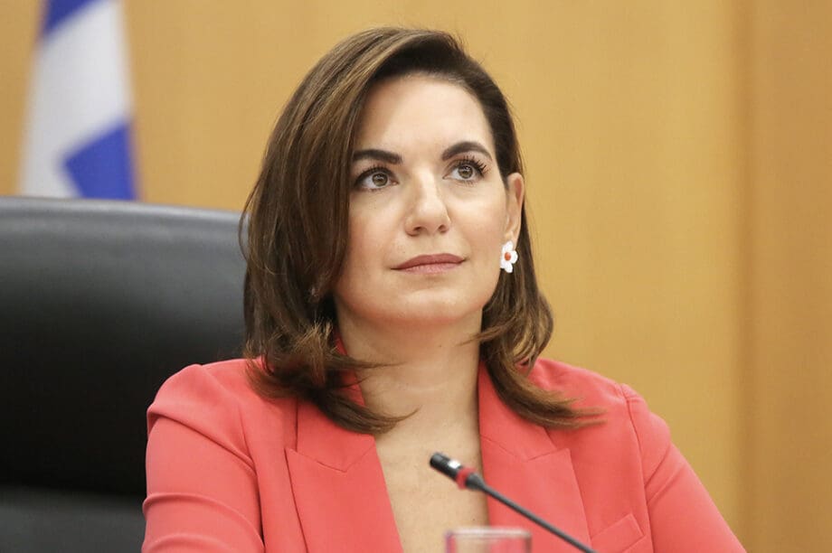 υπουργός Τουρισμού Όλγα Κεφαλογιάννη