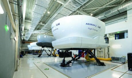 Το νέο εκπαιδευτικό κέντρο της AEGEAN αποτελεί τον πιο τεχνολογικά αναβαθμισμένο και κόμβο αεροπορικής εκπαίδευσης στη Ν/Α Ευρώπη.